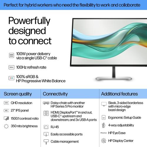 Produktbild HP 527pu (2560 x 1440 Pixel, 27")