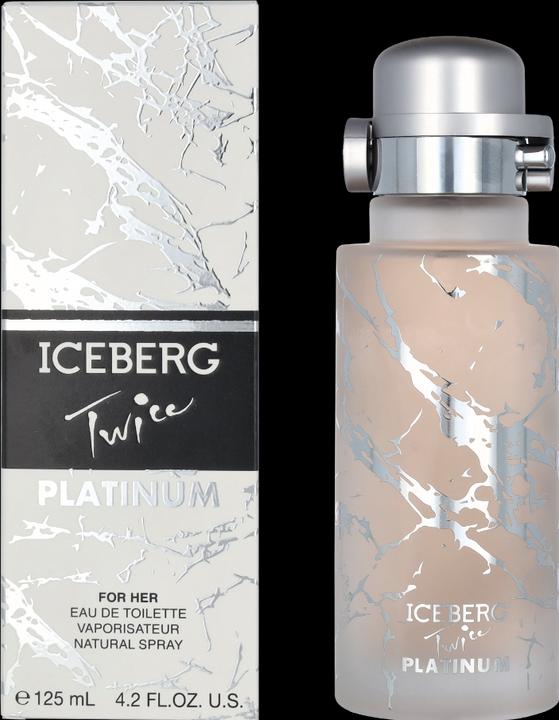 Actual product image Iceberg Twice Platinum Women Edt Spray (Eau de toilette, 125 ml)