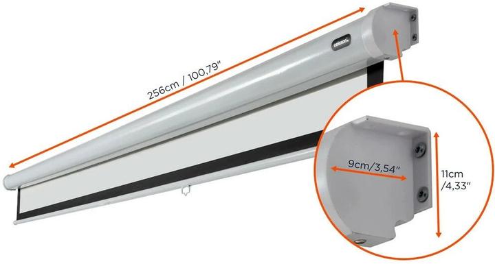 Actual product image Celexon Roller blind Economy, screen, 1:1 (133.86", 1:1)