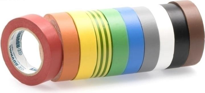 Actual product image Advance Gaffa Tape, AT-7, Regenbogenpack 15 mm x 0,13 mm x 10 m (15 mm)