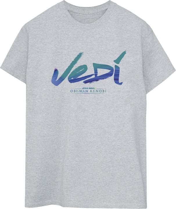 Star Wars ObiWan Kenobi Jedi Painted Font TShirt (XL)