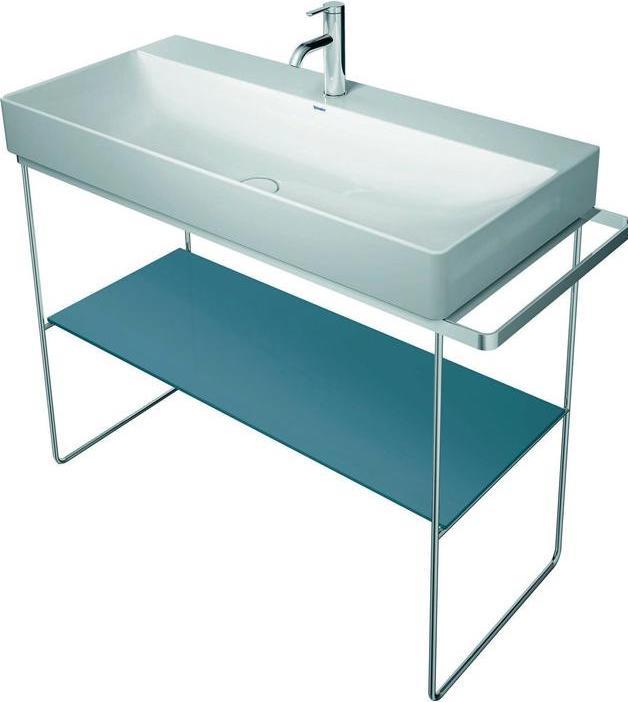 Produktbild Duravit Glaseinleger DURASQUARE für Metallkonsole 003103/104 stone blue