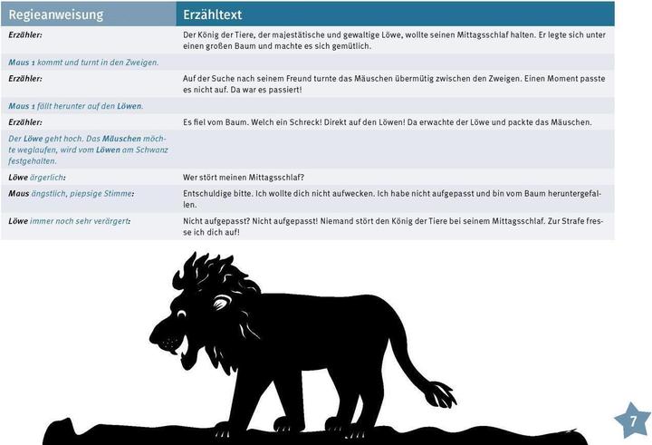Produktbild Der Löwe und die Maus (Deutsch, Angelika Albrecht-Schaffer, Aesop, 2022)