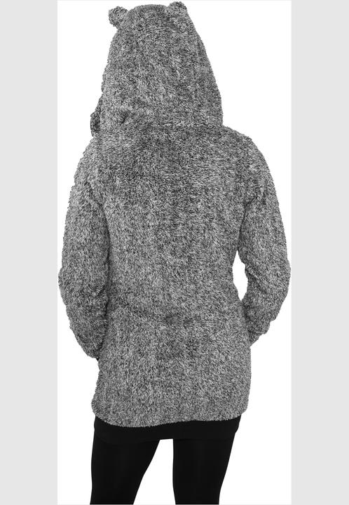 Immagine prodotto Urban Classics Felpa con cappuccio Melange Teddy Zip da donna (XS)