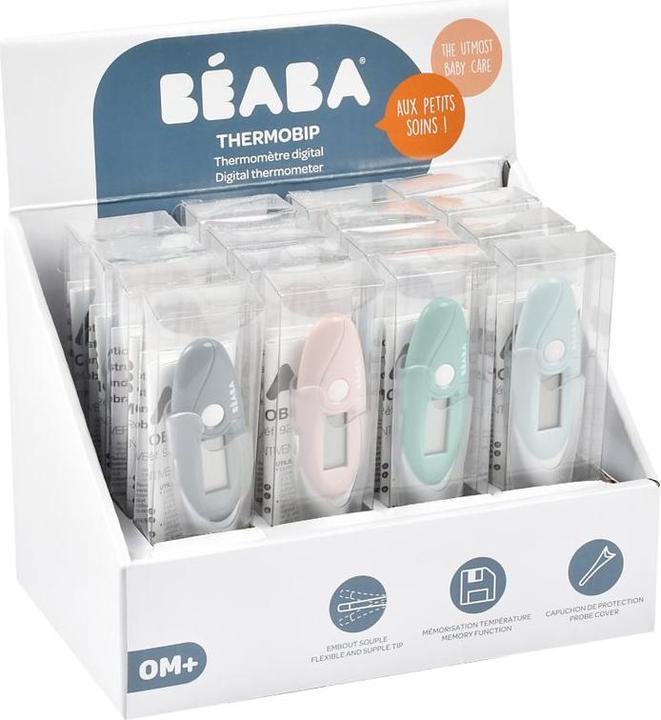 Actual product image Beaba Thermobip Digital Thermometer Display assorted