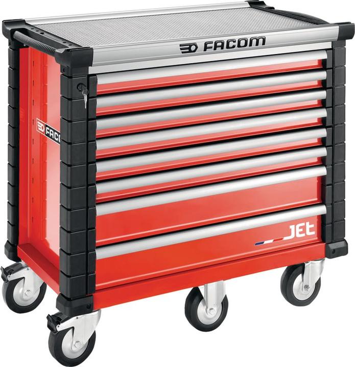 Facom Werkstattwagen JETM5 mit 8 Schublade Rot (8 x)