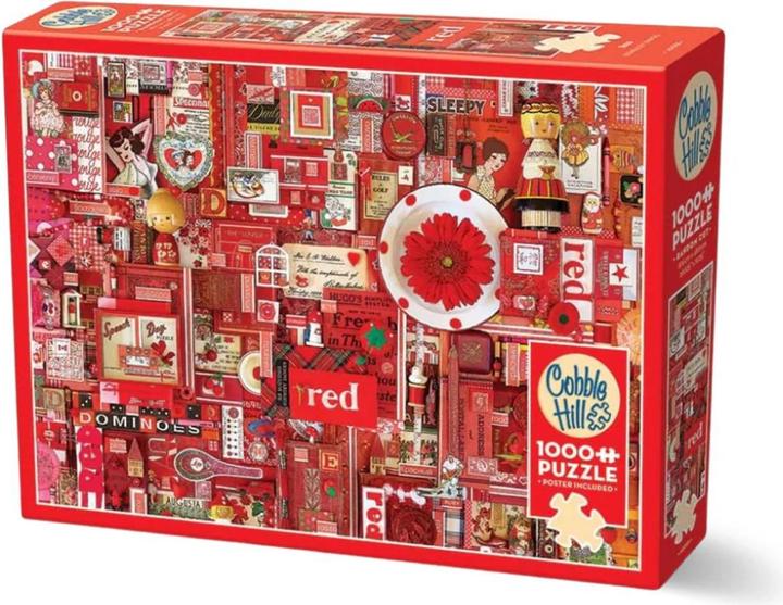 Produktbild Cobble Hill Rot (1000 Stück) (1000 Teile)