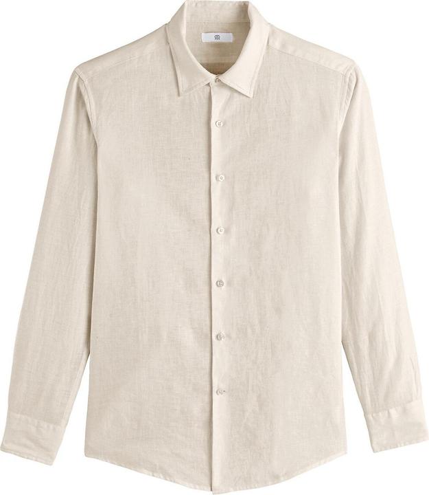 Produktbild La Redoute Collections Gerades Leinenhemd Signature mit langen Ärmeln (XXL)