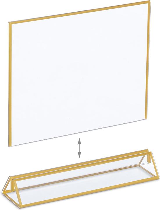 Image du produit Relaxdays 10x présentoirs-de-table (A5)