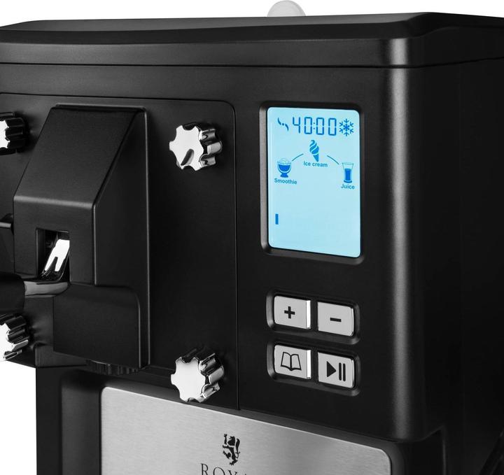 Produktbild Royal Catering Softeismaschine Profi Softeis Maschine Frozen Yogurt Soft Ice 200 W 1,5 l (EU-Stecker)