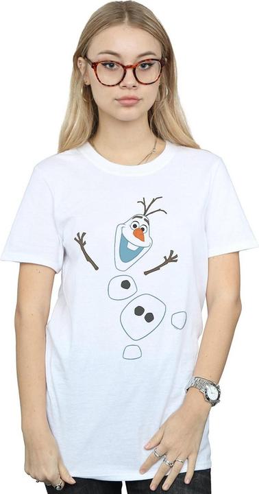 Immagine prodotto Disney Frozen Olaf Deconstructed Maglietta Ampia Donna (4XL)