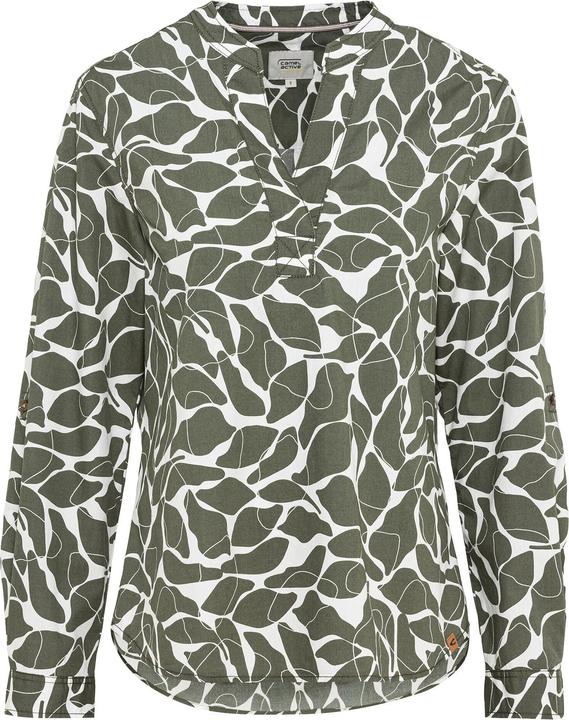 Camel Active Schlupfbluse mit floralem Allover-Print (XS)
