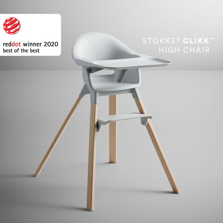 Produktbild Stokke Clikk™ Hochstuhl Cloud Grey (Hochstuhl)