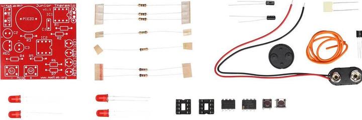 Actual product image Whadda MadLab Junior Theremin Kit