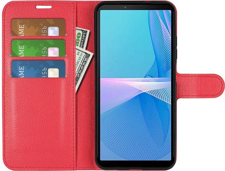 Immagine prodotto Cover-Discount Sony Xperia 10 IV - Custodia in pelle rossa (Sony Xperia 10 IV)