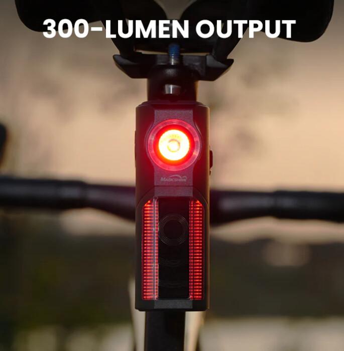 Actual product image Magicshine Seemee R300 radar rear light (300 lm)