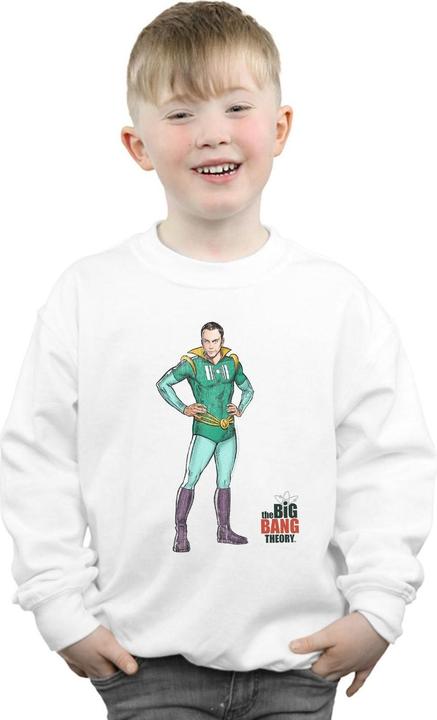 Produktbild Dam Sheldon Superhero Sweatshirt Jungen (128)