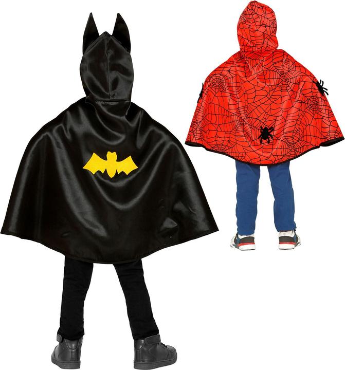 Actual product image Widmann Spiderbat Superhelden Wendecape (116)
