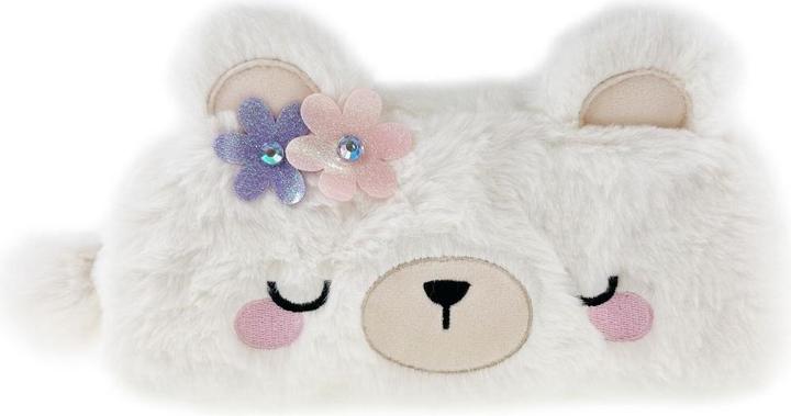 Actual product image Tinka Magic Tinka - Pencil Case - Fluffy Teddy Bear White (8-804723)