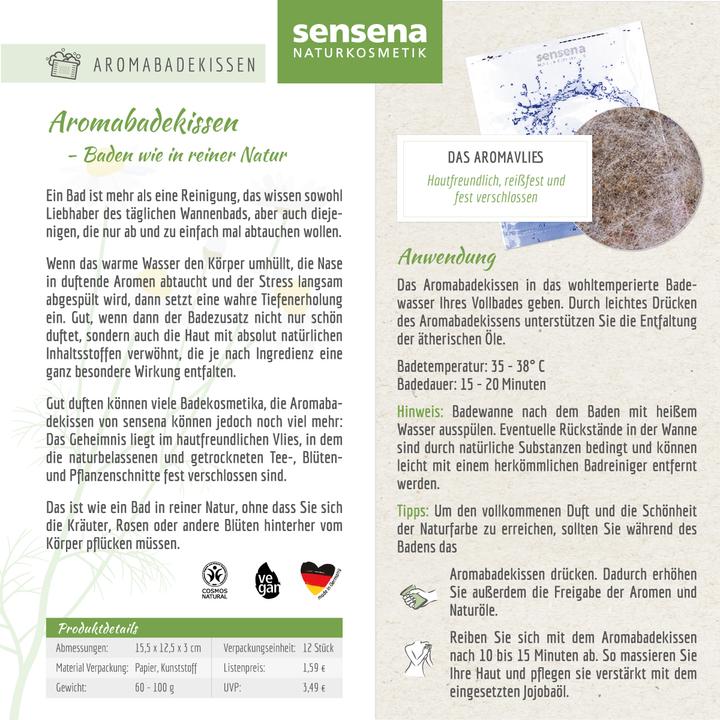Produktbild Sensena Badekissen Entspannter Rück