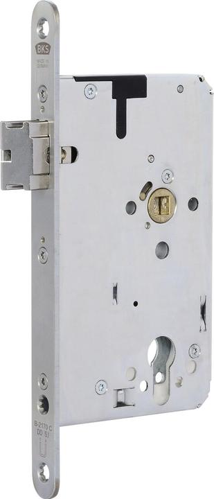 Actual product image BKS Escape door lock electronically detachable B 2170 C DM 65 face plate 20 left