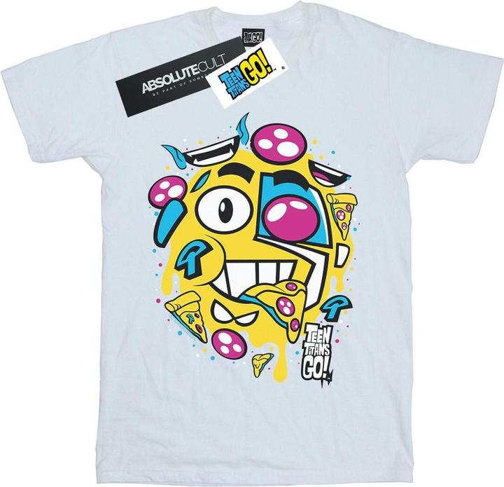 Teen Titans Go Pizza Face TShirt (3XL)