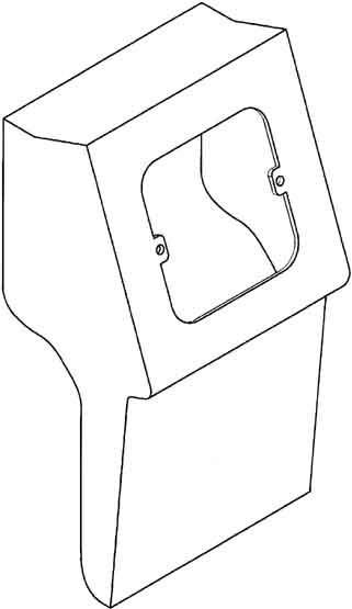 Actual product image Gewiss SLTK equipment carrier