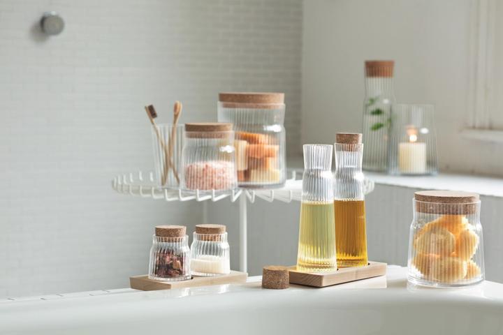 Immagine prodotto LSA Gio Line contenitore e tappo di sughero H17.5cm chiaro