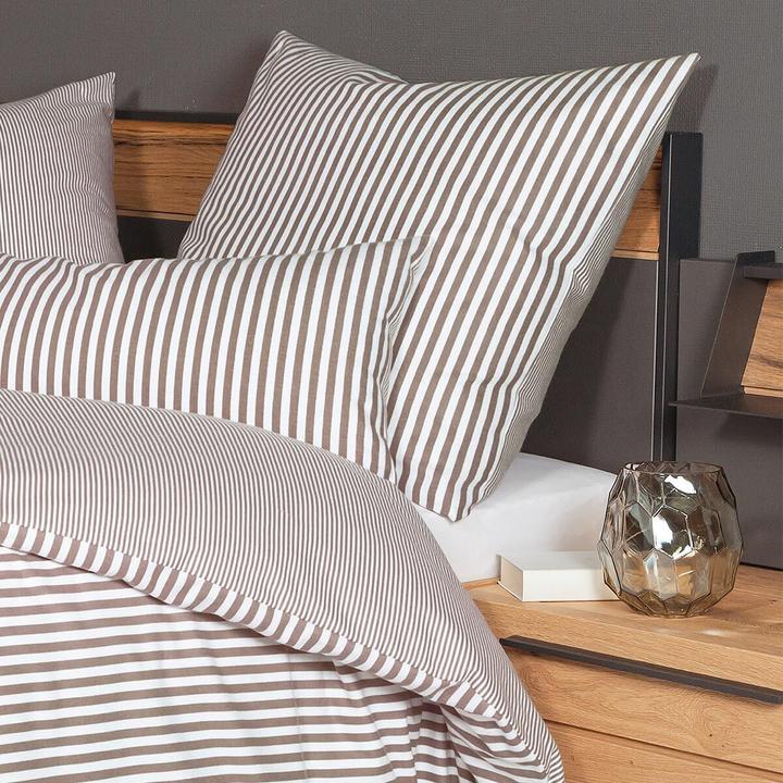 Produktbild Janine Edelflanell Bettwäsche Chinchilla S 78060 (Bettwäsche Set, 160x210 cm + 65x100 cm)