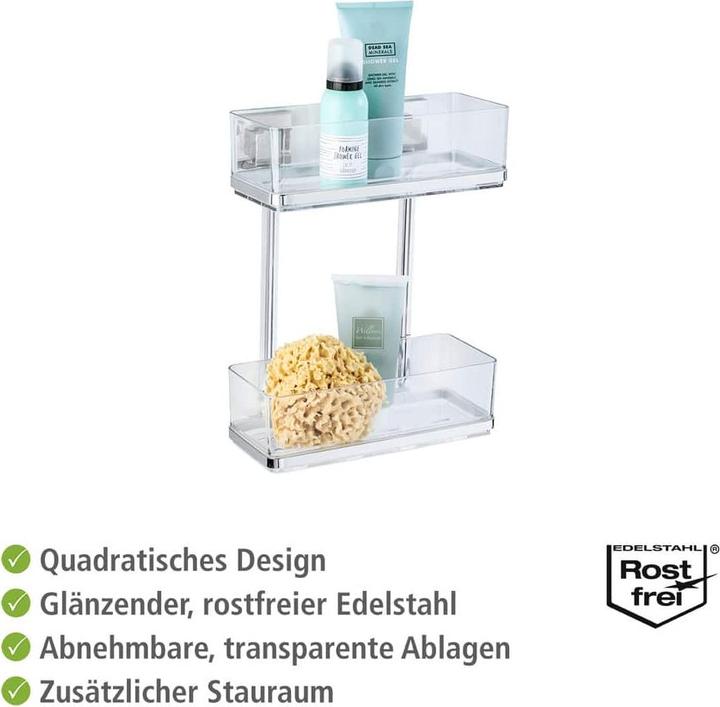 Actual product image Wenko Quadro (14 x 14 x 32.5 cm)