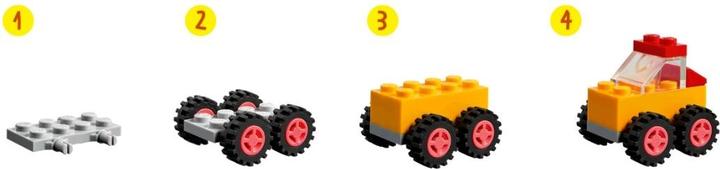 Actual product image LEGO Stone box with wheels (11014, LEGO Classic)