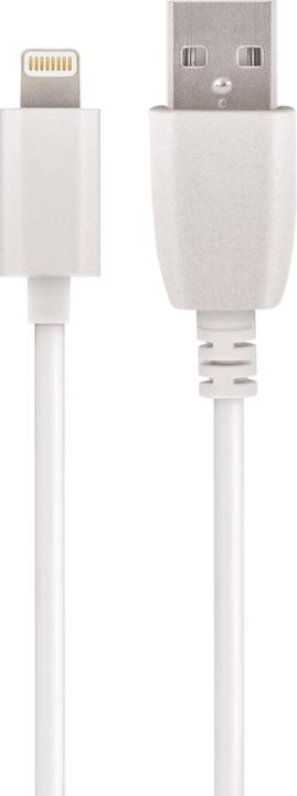 Immagine prodotto INNE Setty USB Cable 1m 2,4A MFI Lightning white R (1 m)
