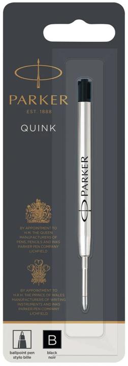 Image du produit Parker Pen Mine de stylo à bille grande capacité Z42, noire Largeur de trait : B (Recharger, Noir, 1.20 mm)