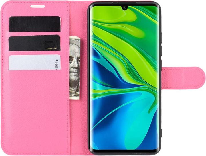 Actual product image Cover-Discount Xiaomi Mi Note 10 / 10 Pro - leather case cover pink (Xiaomi Mi Note 10, Mi Note 10 Pro)