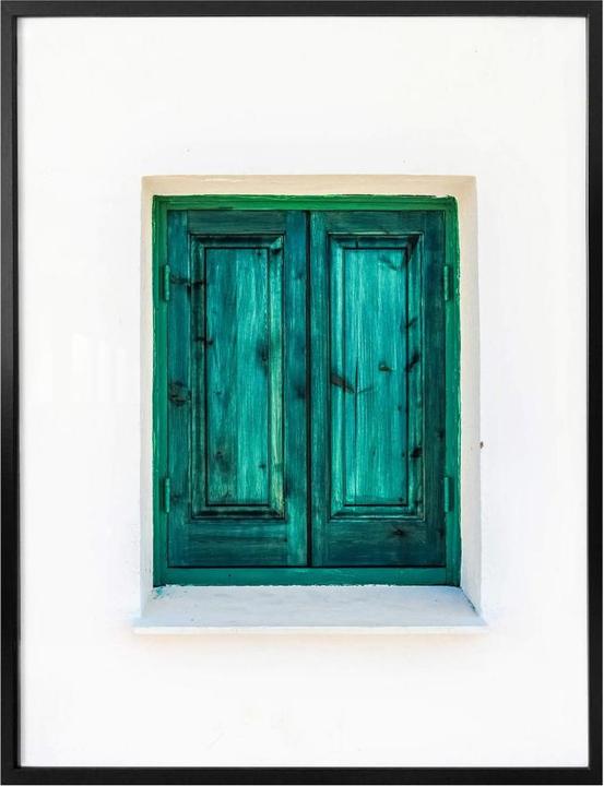 Produktbild Trenddeko Das türkise Fenster (24 x 30 cm)
