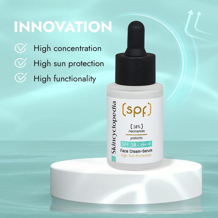 Immagine prodotto Skincyclopedia Crema-siero SPF 30 con niacinamide (30ml) (30 ml)