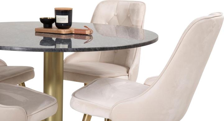 Produktbild Ebuy24 Essgruppe Estelle 17 (5-teilig) (106 x 106 x 75 cm)