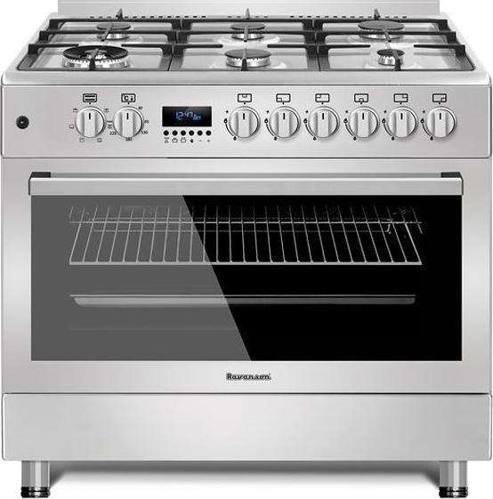 Produktbild Ravanson Gas-Elektroherd KWGE-K90-6 TOP CHEF