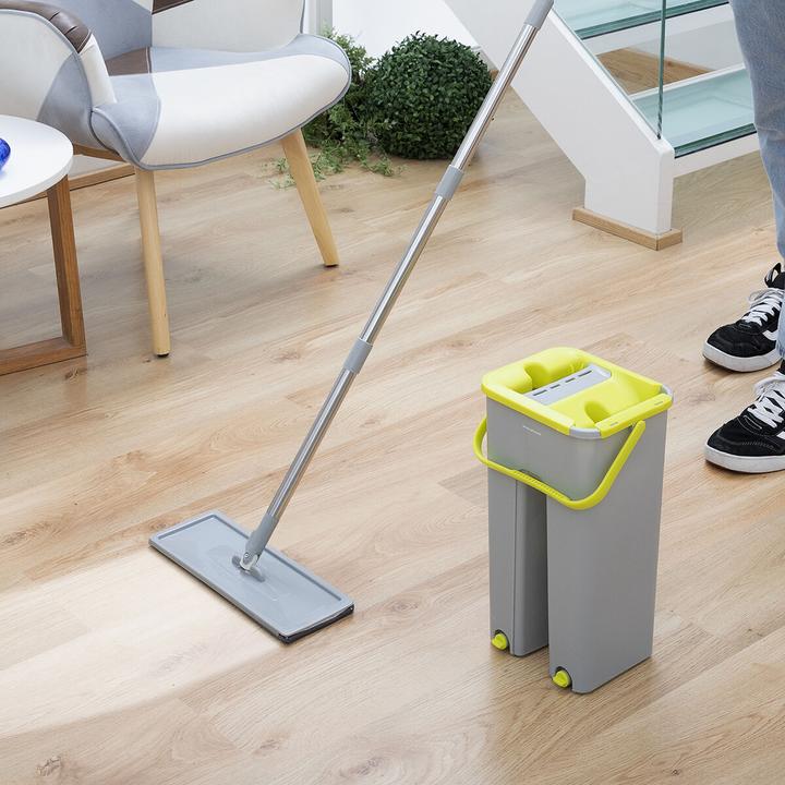 Image du produit InnovaGoods Lave-sol et seau avec compartiments séparés (1 pcs)