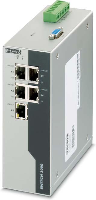 Immagine prodotto Phoenix Contact Interruttore Ethernet industriale (6 Porti)