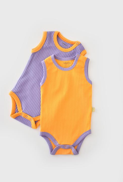 BabyCosy Body. ärmellos. 2 Pack (68)