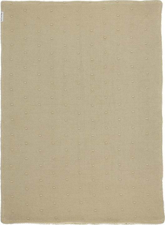 Immagine prodotto Meyco Coperta per neonati grande Mini Knots - sabbia - 100x150cm (100 x 150 cm)