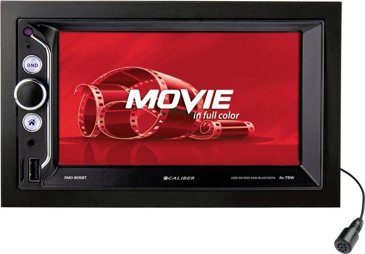 Actual product image Caliber RMD805BT Doppel-DIN Autoradio inkl. Fernbedienung (MirrorLink)