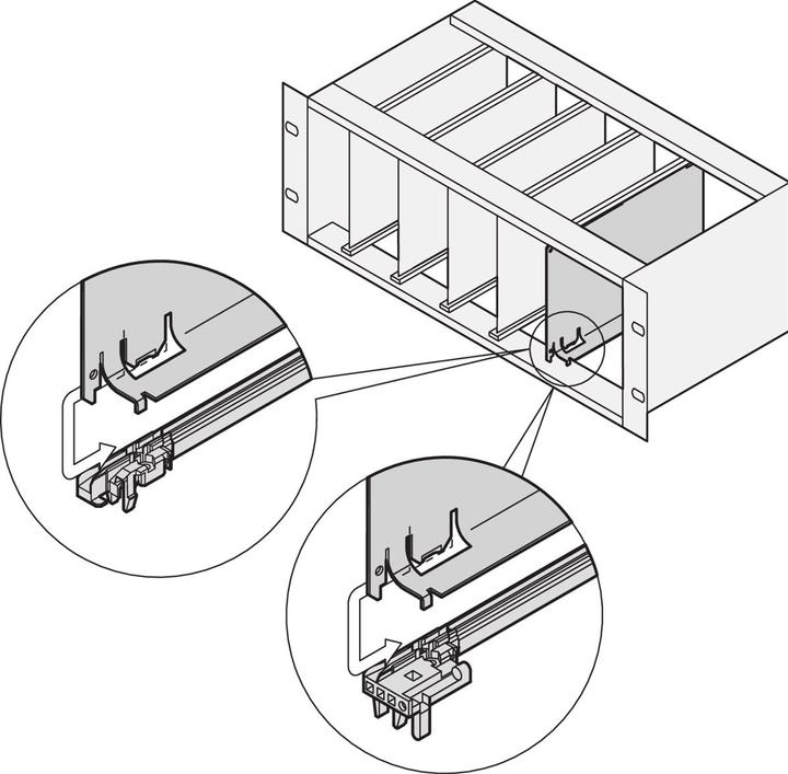 Actual product image Schroff Air baffle - SLOT COVER 3HE 4TE 220T