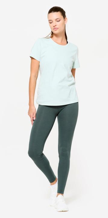 Image du produit Domyos Legging de fitness slim femme, vert kaki (W30/L31)