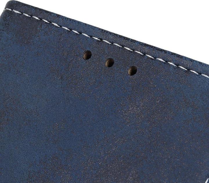 Immagine prodotto Cover-Discount Xiaomi Mi Note 10 - Custodia Vintage Suede Optics Blu Scuro (Xiaomi Mi Note 10)