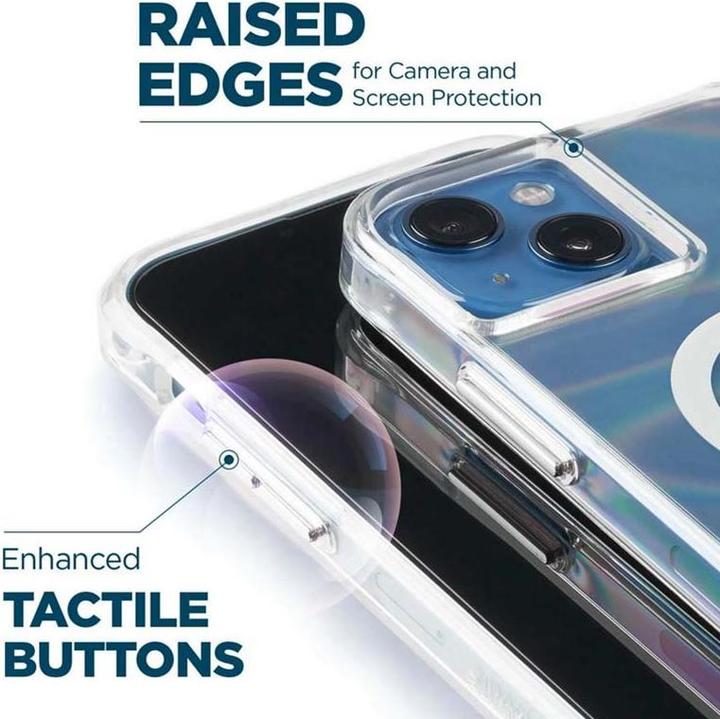 Actual product image Case-Mate Soap Bubble MagSafe - Case iPhone 14 Plus (Iridescent) (Apple iPhone 14 Plus)