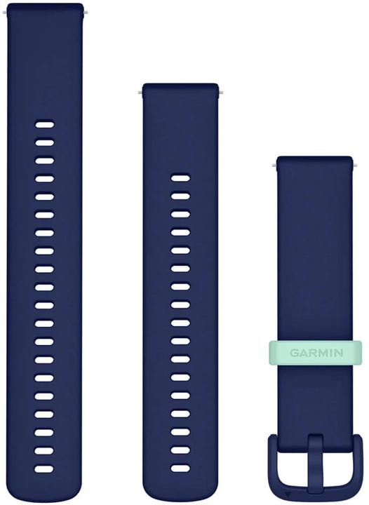 Actual product image Garmin Quick release - Horlogeband - Siliconen - 20 mm - Navy - Geschikt voor Vivoactive 5 (20 mm, Silicone)