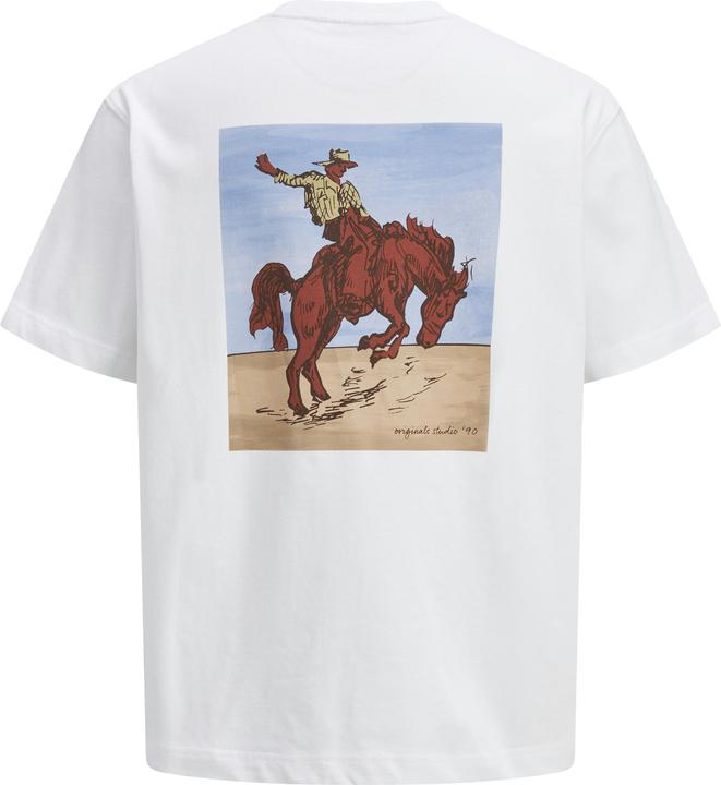 Immagine prodotto Jack & Jones Rückenprint Rundhalsausschnitt T-shirt T-shirt (XS)