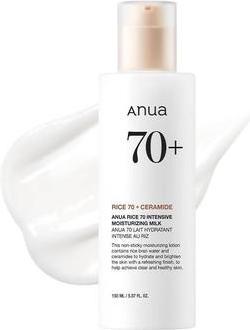 Actual product image Anua Rice 70 Intensive Moisturizing Milk 150ml (150 ml, Night cream)